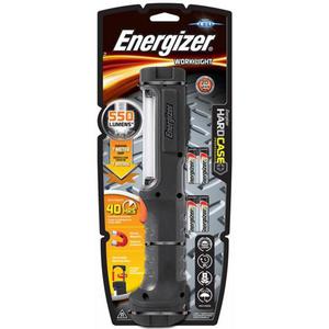 Latarka ENERGIZER Hard Case Pro Work + 4szt. baterii AA, czarna - 2860641393