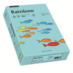 Papier xero A4 kolor RAINBOW past. - morski 84 - 2825403091