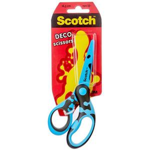 Noyczki dla dzieci Scotch DECO 13cm ergonomiczne blister mix kolorw - 2860641883