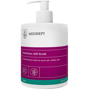 Mydo w pynie MEDISEPT 420 Scrub 500ML antybakteryjne z dozownikiem - 2860642200