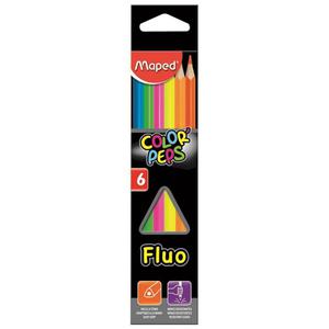 Kredki MAPED Color'peps op.6 Fluo - 2860642585