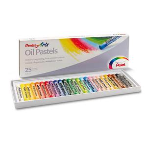 Kredki PENTEL pastele olejne 25 kolorw - 2860642613