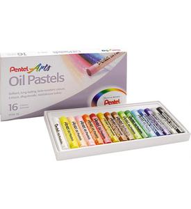 Kredki PENTEL pastele olejne 16 kolorw - 2860642622