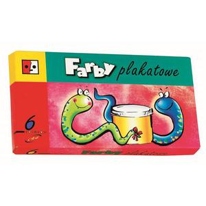 Farby plakatowe JEDNO 6 kol 20 ml - 2860643022