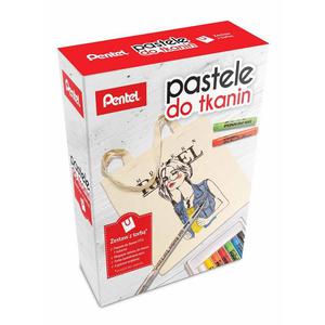 Zestaw PENTEL pastele do tkanin + torba - 2860643375