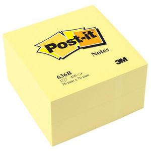 Karteczki POST-IT 636B 76x76mm 1x450 kart. ta - 2879976317