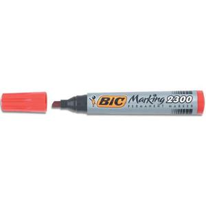 Marker BIC permanentny 2300 city - czerwony - 2825399237