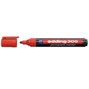 Marker EDDING 300 perman. okrgy - czerwony - 2825399252