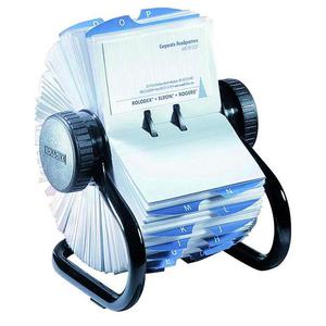 Wizytownik ROLODEX na 400 wiz. - czarny RL67236 - 2825399616