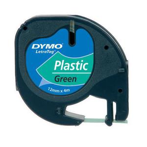 Tama DYMO Letra Tag 12mm/4m plastik - zielo 59425 - 2825404227