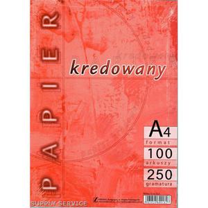 Papier kredowy KRESKA A4 250g. - 2825405367