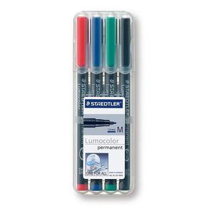 Foliopis STAEDTLER Lumocolor 317WP4 kpl.4szt. - 2825400581