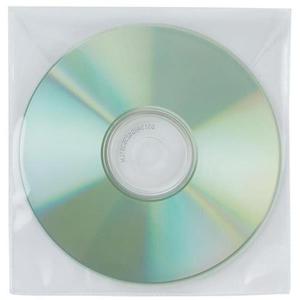 Koperty na CD/DVD Q-CONNECT 50szt. transparentny - 2847290590