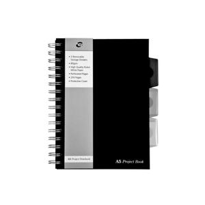 Koonotatnik PUKKA PAD P.Book Black A5 linnia - 2847290863