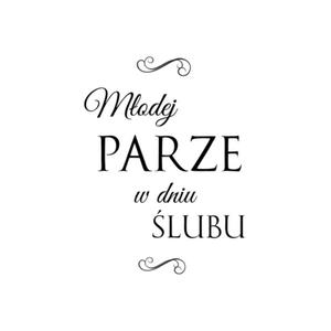 181 Stempel - Modej parze w dniu lubu - 2834721953