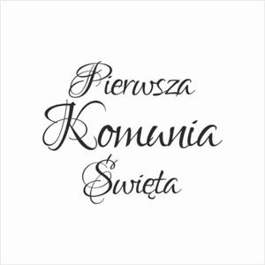 046 Stempel - Pierwsza Komunia wita - 2827882990