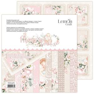 Mum's love zestaw gwny - Zestaw papierw do scrapbookingu 30x30cm - Lemoncraft - 2878034917