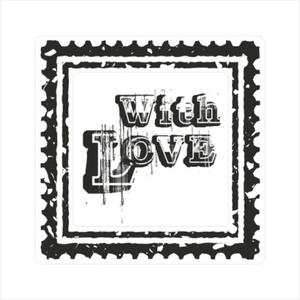 101 Stempel - Znaczek pocztowy - With love - 2827883196