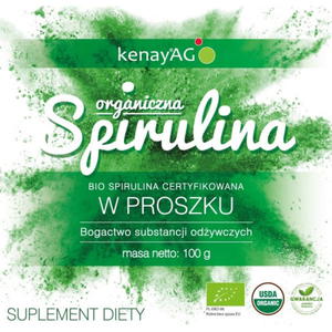 EKO Organiczna Spirulina (100 g) - 2875080658