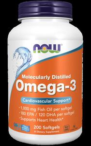 Omega 3 - DHA 120 mg + EPA 180 mg (200 kaps.) - 2874601280