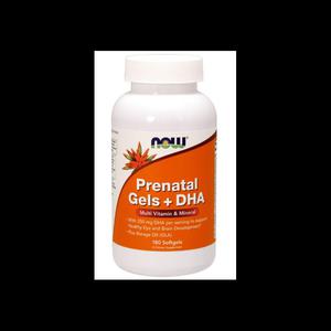 Prenatal Gels + DHA - Witaminy i Mineray Prenatalne + DHA (180 kaps.) - 2874601304