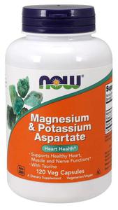 Magnesium & Potassium Aspartate - Magnez, Tauryna i Potas (120 kaps.) - 2874601333