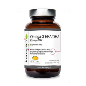 Omega-3 EPA/DHA EZmega MAX (60 kaps.) - 2875080710