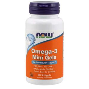 Omega 3 Mini Gels - DHA 120 mg + EPA 180 mg (90 kaps.) - 2874601485