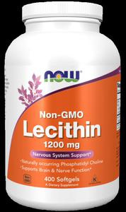 NOW Foods Lecytyna sojowa 1200 mg non GMO (400 kaps.) - 2876687902