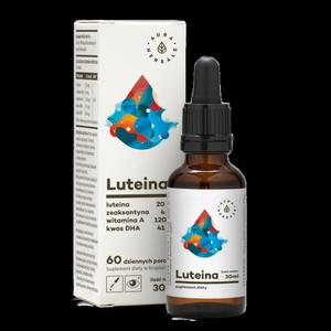 Luteina + Witamina A + DHA + Zeaksantyna, krople 30 ml Aura Herbals - 2867067343