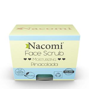 Nacomi Face Scrub peeling nawilajcy do twarzy i ust o zapachu pinacolady 80g - 2873559686