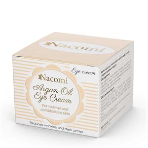 Nacomi Argan Oil Eye Cream - Arganowy krem pod oczy 15ml - 2873559689