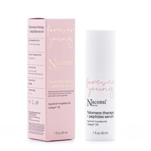 Nacomi Next Level Forever Young - Serum Terapia telomerowa z peptydami 30ml - 2873697644