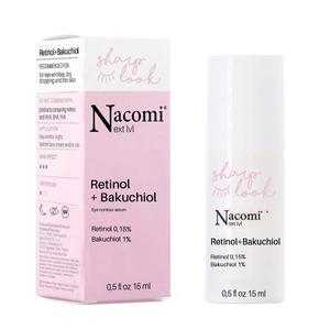 Nacomi Next Level przeciwzmarszczkowe serum pod oczy z retinolem i bakuchiolem 15ml - 2873697647