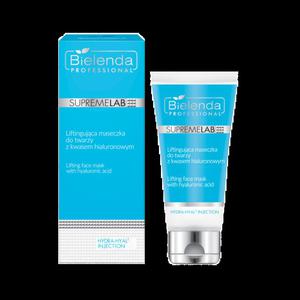 Bielenda Professional SupremeLab Hydra-Hyal2 Injection liftingujca maseczka do twarzy z kwasem hialuronowym 70ml - 2874041062