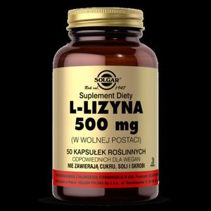 SOLGAR L-Lizyna 500 mg 50 kapsuek - 2867067402