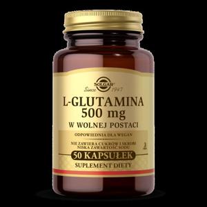 SOLGAR L-glutamina 500 mg 50 kapsuek - 2867067404