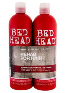 Tigi Resurrection Bed Head Duo Kit Szampon do wosw 750ml 750ml Bed Head Resurrection Shampoo + 750ml Bed Head Resurrection Conditioner (W) (P2) - 2875464172