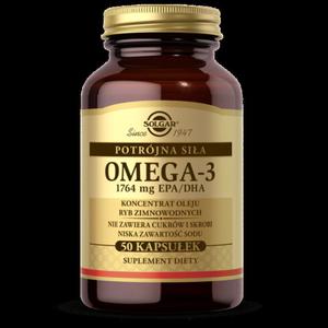 SOLGAR Omega-3 1764 mg EPA/DHA 50 kapsuek - 2867067497