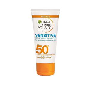 Garnier Sensitive Advanced Ambre Solaire SPF50+ Preparat do opalania twarzy 50ml (U) (P2) - 2875464853