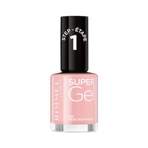 Rimmel London 021 New Romantic STEP1 Super Gel By Kate Lakier do paznokci 12ml (W) (P2) - 2875467365