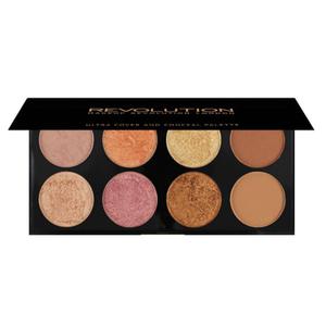 Makeup Revolution London Golden Sugar 2 Ultra Blush Palette R 13g (W) (P2) - 2875467530