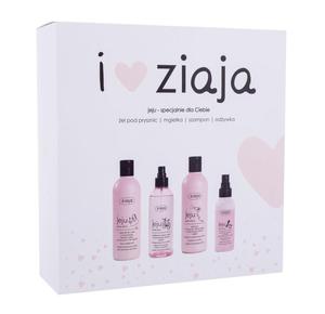 Ziaja Jeju I Love Ziaja Szampon do wosw 300ml Szampon Jeju 300ml + el pod prysznic Jeju 300ml + Mgieka do twarzy Jeju 200ml + Odywka w spreju Jeju 125ml (W) (P2) - 2875469091