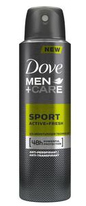 Dove Sport Men + Care Active + Fresh Antyperspirant 150ml (M) (P2) - 2875469924