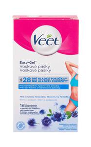 Veet Wax Strips Bikini and Armpit Easy-Gel Sensitive Skin Akcesoria do depilacji 16 szt (W) (P2) - 2875470097