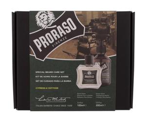 PRORASO Special Beard Care Set Cypress Vetyver Szampon do wosw 200ml Szampon do brody Cypress Vetyver 200ml + Balsam do brody Cypress Vetyver 30ml (M) (P2) - 2875470466