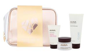 AHAVA Everyday Mineral Essentials Krem do twarzy na dzie 50ml Krem do twarzy na dzie 50ml + maska do twarzy 100ml + krem do rk 40ml + kosmetyczka (W) (P2) - 2875470797