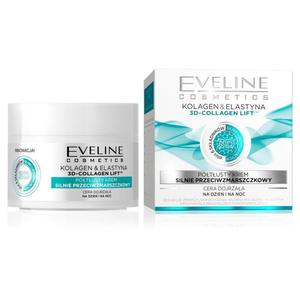 Eveline Cosmetics Kolagen Elastyna ptusty krem silnie przeciwzmarszczkowy dzie/noc 50ml (P1) - 2875471661