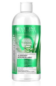 Eveline Cosmetics Facemed+ 3w1 odwieajco-agodzcy aloesowy pyn micelarny 400ml (P1) - 2875471673