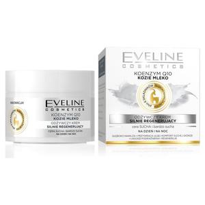 Eveline Cosmetics Koenzym Q10 + Kozie Mleko odywczy krem silnie regenerujcy dzie/noc 50ml (P1) - 2875471685